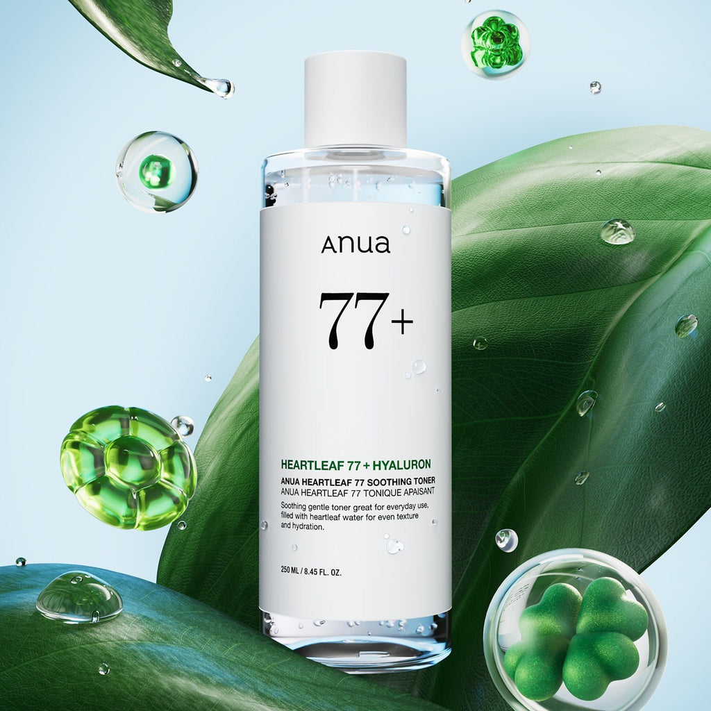 Anua – Heartleaf 77 + Hyaluron Soothing Toner, 250ml