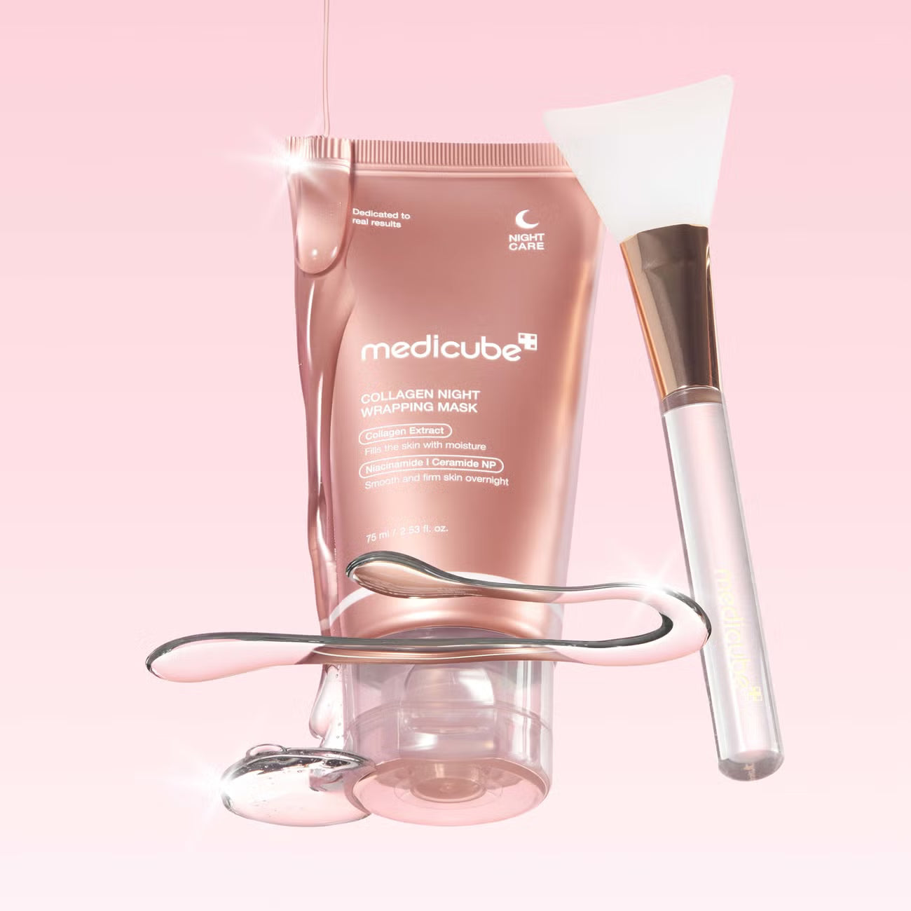Medicube Collagen Duo: Collagen Overnight Wrapping Mask and Collagen Capsule Cream