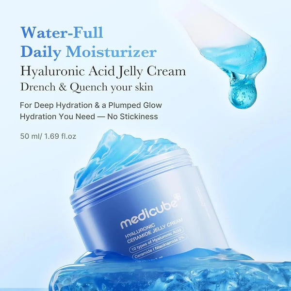 Medicube – Hyaluronic Ceramide Jelly Cream, 50ml